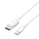4XEM 4XUSBC8PIN6 lightning cable 70.9" (1.8 m) White