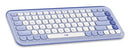 Logitech 920-013050 keyboard Universal Bluetooth QWERTY English Lilac, White