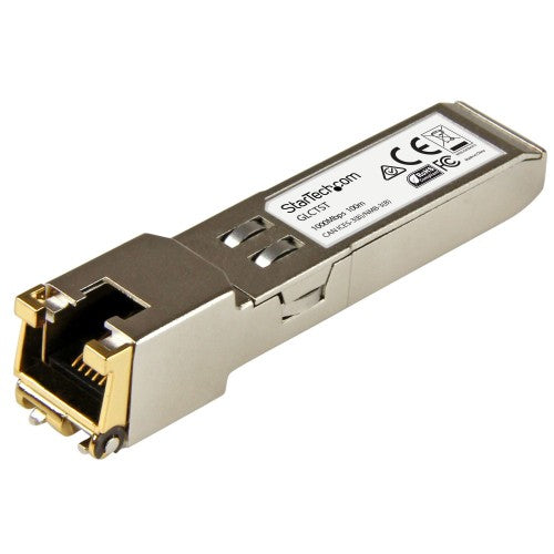 StarTech.com GLCT10PKST network transceiver module Copper 1000 Mbit/s SFP