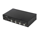 StarTech.com SV431DPUA2 KVM switch Rack mounting Black