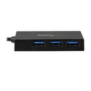 StarTech.com HB30C3A1CFB interface hub USB 3.2 Gen 1 (3.1 Gen 1) Type-C 5000 Mbit/s Black