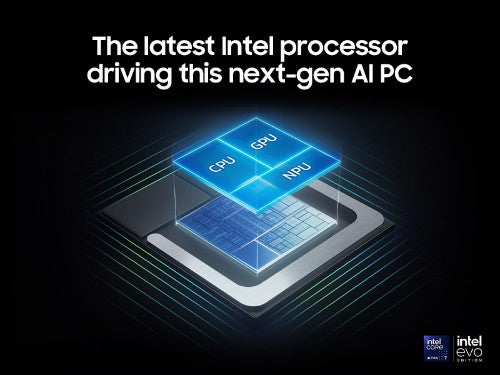 Samsung Galaxy Book5 Pro Intel Core Ultra 7 256V Laptop 16" Touchscreen WQXGA+ 16 GB LPDDR5x-SDRAM 512 GB SSD Wi-Fi 7 (802.11be) Windows 11 Pro Gray