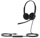 Yealink UH34 Lite Dual UC Headset Wired Head-band Office/Call center USB Type-A Black