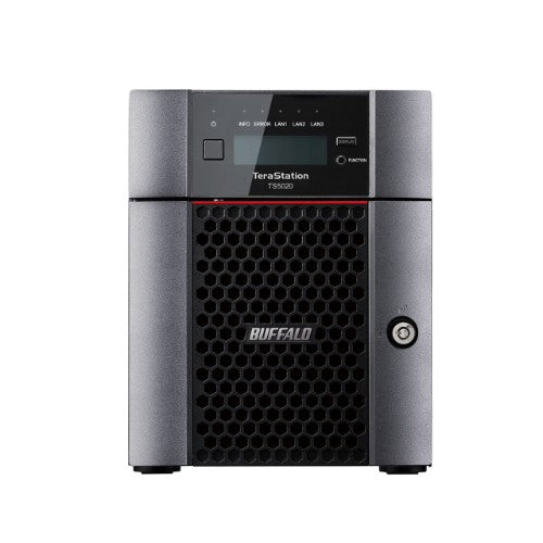 Buffalo TeraStation TS5420DN1604 NAS/storage server Desktop Annapurna Labs AL524 8 GB DDR4 16 TB HDD Black