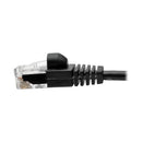 Tripp Lite N261-S02-BK networking cable Black 23.6" (0.6 m) Cat6a U/UTP (UTP)