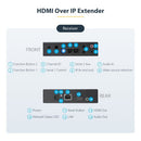 StarTech.com ST12MHDLAN4K AV extender AV transmitter & receiver Black