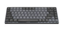 Logitech MX Mechanical Mini for Mac keyboard Office RF Wireless + Bluetooth QWERTY English Gray
