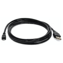 AddOn Networks USB2MICROUSB1 USB cable USB 2.0 11.8" (0.3 m) USB A Micro-USB B Black