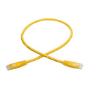 Tripp Lite N200-002-YW networking cable Yellow 23.6" (0.6 m) Cat6 U/UTP (UTP)