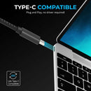 Sabrent HB-3A4C laptop dock/port replicator Wired USB 3.2 Gen 1 (3.1 Gen 1) Type-C Black