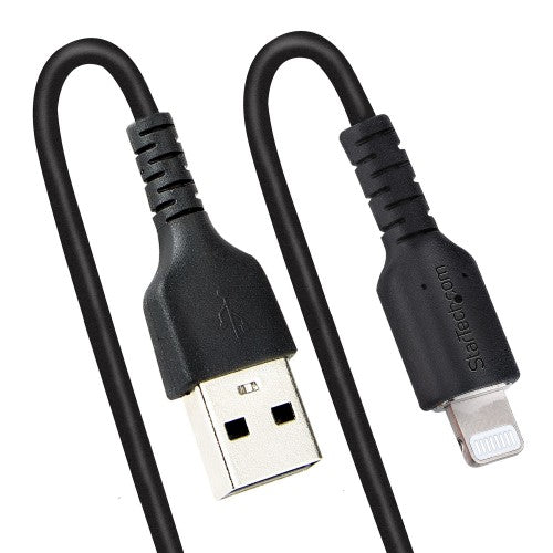 StarTech.com RUSB2ALT1MBC lightning cable 39.4" (1 m) Black