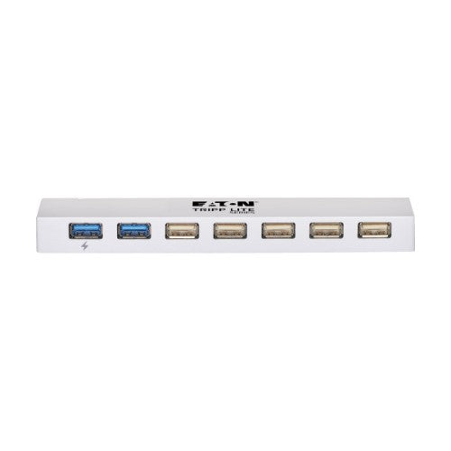 Tripp Lite U360-007C-2X3 interface hub USB 3.2 Gen 1 (3.1 Gen 1) Micro-B 5000 Mbit/s White