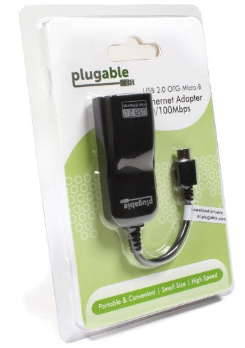 Plugable Technologies USB2-OTGE100 interface cards/adapter RJ-45