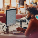 Poly Voyager Focus 2 Microsoft Teams Certified USB-C-C Headset +USB-C/A Adapter +Charging Stand