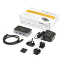 StarTech.com HB31C2A1CGS interface hub USB 3.2 Gen 2 (3.1 Gen 2) Type-C 10000 Mbit/s Black, Gray
