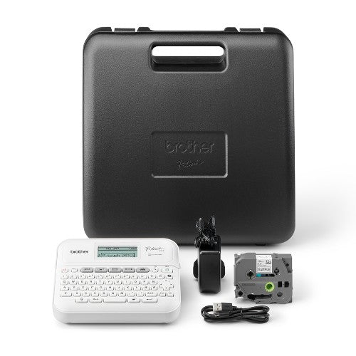 Brother PT-D410VP label printer ZINK (Zero-Ink) 180 x 180 DPI Wired TZe QWERTY