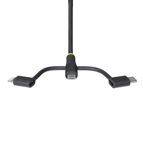 StarTech.com RLTCUB1MBK USB cable USB 2.0 39.4" (1 m) USB A Micro-USB B Black