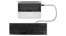 Macally QKEYB keyboard USB Black