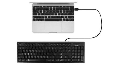 Macally QKEYB keyboard USB Black