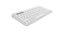 Logitech Pebble Keys 2 K380s keyboard Universal Bluetooth QWERTY English White