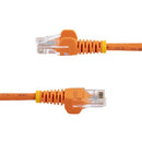 StarTech.com 6 ft Orange Snagless Category 5e (350 MHz) UTP Patch Cable networking cable 72" (1.83 m)