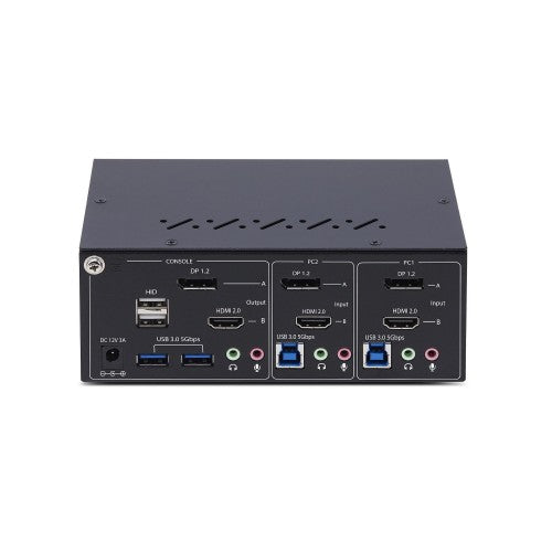 StarTech.com P2ADDH462-KVM-SWITCH KVM switch Black