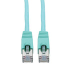 Tripp Lite N262-010-AQ networking cable Aqua color 118.1" (3 m) Cat6a S/UTP (STP)