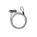 4XEM 4XLAPLOCK6 cable lock Silver 72" (1.83 m)