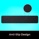 Adesso Truform P320 wrist rest Fiber, Memory foam, Rubber Black