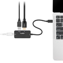 Rocstor Y10A306-B1 interface hub USB Type-C 5000 Mbit/s Black