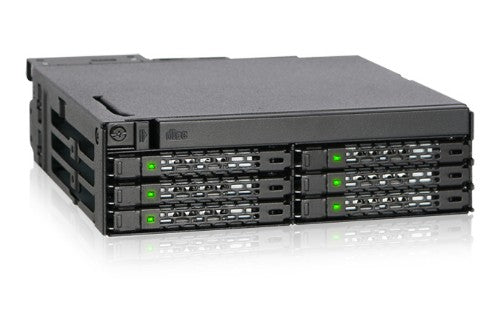 Icy Dock MB606SPO-B drive bay panel Black