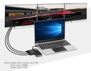 Siig JU-DK0D11-S1 laptop dock/port replicator USB 3.2 Gen 1 (3.1 Gen 1) Type-C Black, Gray