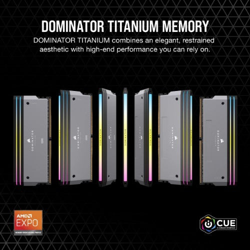 Corsair Dominator Titanium CMP64GX5M2B6000Z30 memory module 64 GB 2 x 32 GB DDR5 6000 MHz