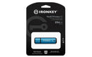 Kingston Technology IronKey Vault Privacy 50 USB flash drive 256 GB USB Type-A 3.2 Gen 1 (3.1 Gen 1) Black, Blue