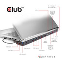 CLUB3D CSV-1564W100 laptop dock/port replicator Docking USB 3.2 Gen 1 (3.1 Gen 1) Type-C Black