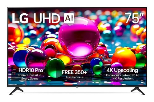 LG UHD 75UA7700PUA TV 4K Ultra HD Smart TV Wi-Fi Black