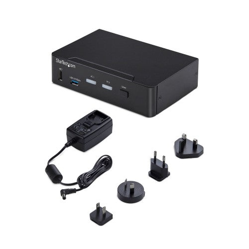 StarTech.com P2AD122-KVM-SWITCH KVM switch Black