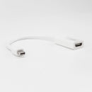 Rocstor Y10A224-W1 video cable adapter 7.87" (0.2 m) Mini DisplayPort HDMI White