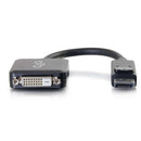 C2G 54321 video cable adapter 7.87" (0.2 m) DisplayPort DVI-D Black