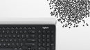Logitech 920-008025 keyboard RF Wireless + Bluetooth English Gray, White, Dark Gray