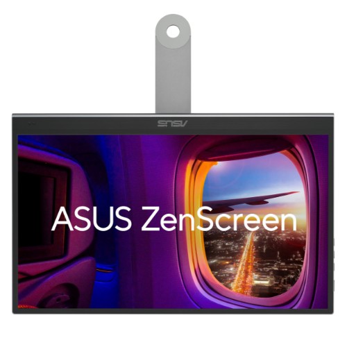 ASUS ZenScreen MQ16AHE computer monitor 15.6" 1920 x 1080 pixels Full HD OLED Silver