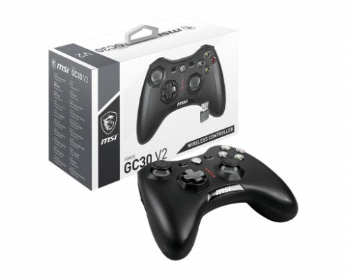 MSI FORCEGC30V2 Gaming Controller Black USB 2.0 Gamepad Analogue / Digital Android, PC