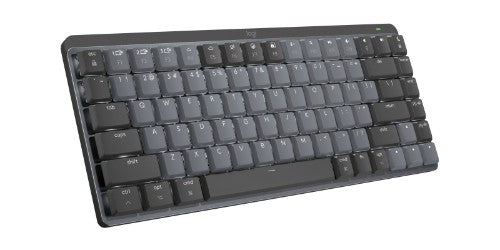 Logitech MX Mechanical Mini for Mac keyboard Office RF Wireless + Bluetooth QWERTY English Gray