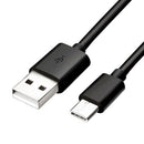 4XEM 4XUSBCUSB2A10 USB cable USB 2.0 118.1" (3 m) USB A USB C Black
