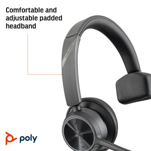 Poly Voyager 4310-M Microsoft Teams Certified USB-A Headset +BT700 dongle TAA