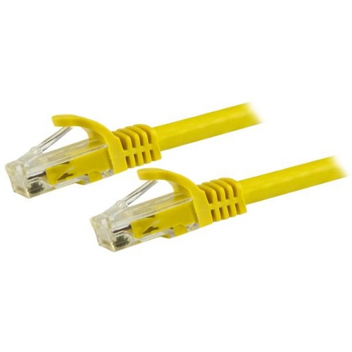 StarTech.com N6PATCH12YL networking cable Yellow 145.7" (3.7 m) Cat6 U/UTP (UTP)