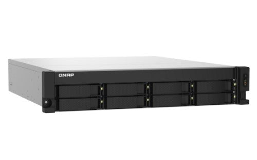 QNAP TS-832PXU-RP NAS Rack (2U) Annapurna Labs AL324 4 GB DDR4 QNAP Turbo System Aluminum, Black