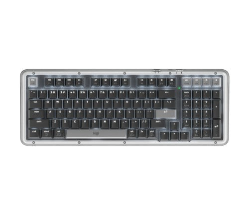 Logitech 920-013575 keyboard RF Wireless + Bluetooth English Graphite