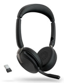 Jabra Evolve2 65 Flex Headset Wired & Wireless Head-band Office/Call center Bluetooth Black