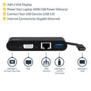 StarTech.com DKT30CVAGPD laptop dock/port replicator Wired USB 3.2 Gen 1 (3.1 Gen 1) Type-C Black